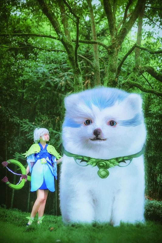 王者荣耀COS阿古朵 - 夏柠柠